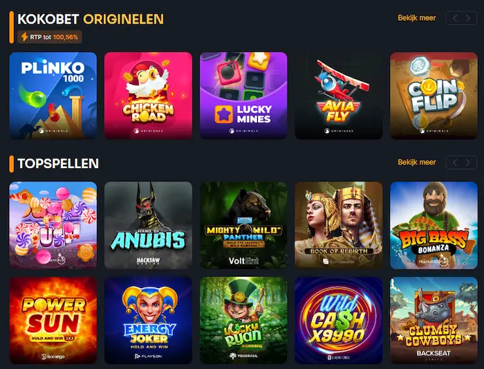 KokoBet Casino spellen